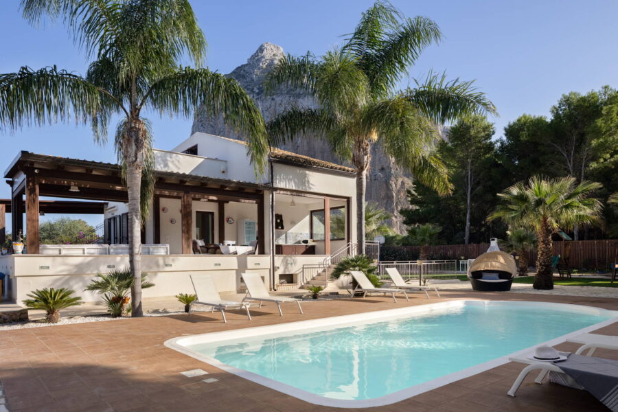 Villa Sea Breeze con piscina privata vicino a San Vito Lo Capo